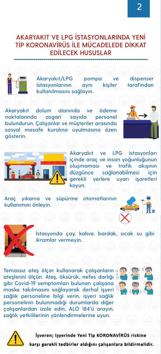 Akaryakıt ve LPG istasyon çalışanları: ÇOK ÖNEMLİ