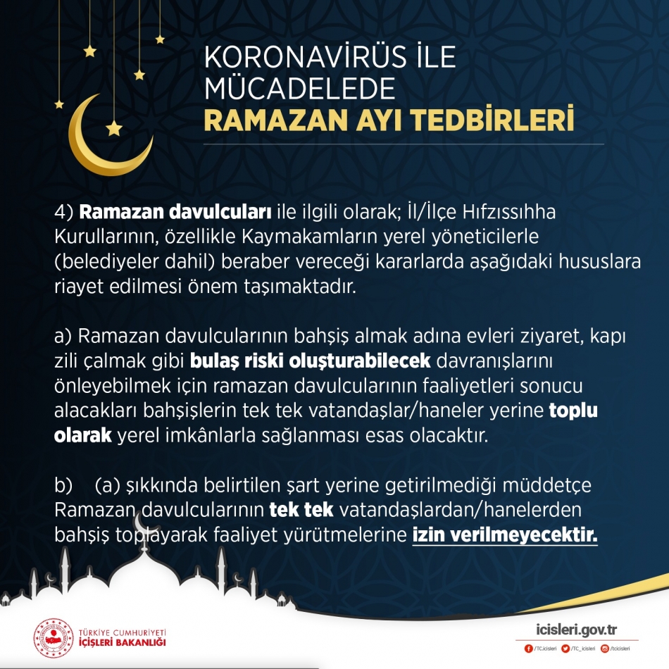 Ramazan Programı netleşti