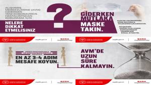 AVM'lere giderken nelere dikkat etmeliyiz? Sağlık Bakanlığı açıkladı!