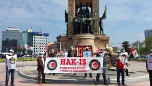 HAKİŞ: 1 Mayıs'ı Taksim'de kutladık