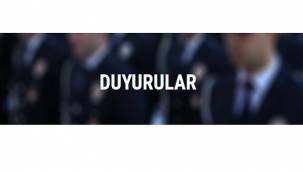 Çarşı ve Mahalle Bekçisi Alımı duyurusu...