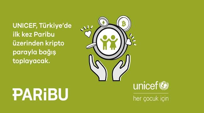 UNICEF Türkiye: Türkiye'de ilk kez kripto para ile bağış kabulüne başladı