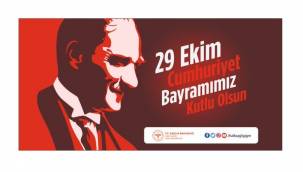 'Cumhuriyet Bayramımız kutlu olsun'
