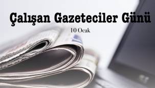 '10 Ocak Dünya Çalışan Gazeteciler Günü'