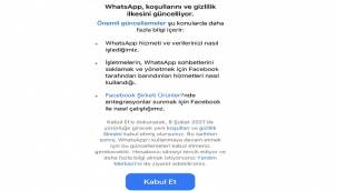 ÇALIŞANLAR: Konu 'WhatsApp Gizlilik İlkeleri' - Ne yapmalı?