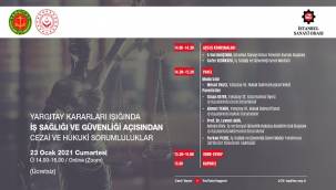 ONLİNE: İş Sağlığı ve Güvenliği Açısından Cezai ve Hukuki Sorumluluklar