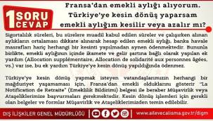 Yurt dışı çalışanlar - ÖNEMLİ!