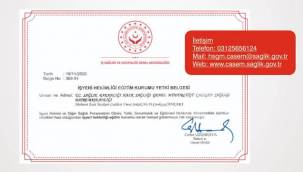 İşyeri Hekimliği Eğitim Kurumu açıldı!