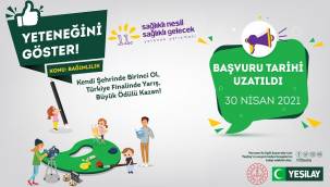 11. Sağlıklı Nesil Sağlıklı Gelecek Yetenek Yarışması başvuruları 30 Nisan’a uzatıldı
