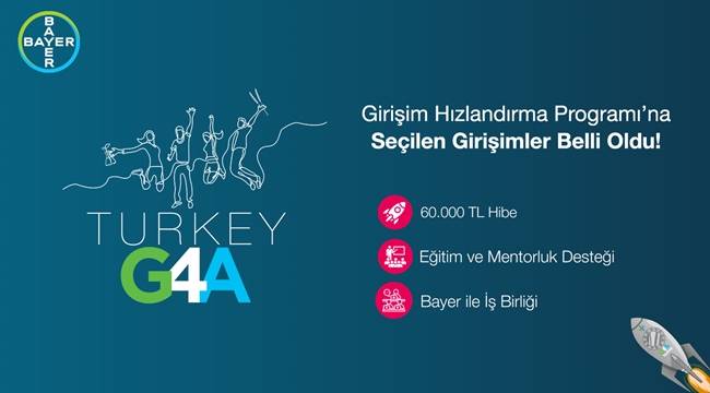 Bayer: G4A Turkey 2021'e Seçilen Girişimler Açıklandı!