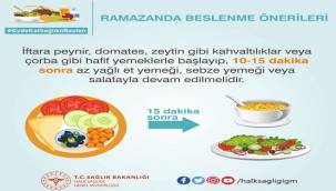 Ramazan'da BESLENME önerileri - Halk Sağlığı Genel Müdürlüğü...