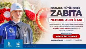 278 Zabıta Memuru alacak!