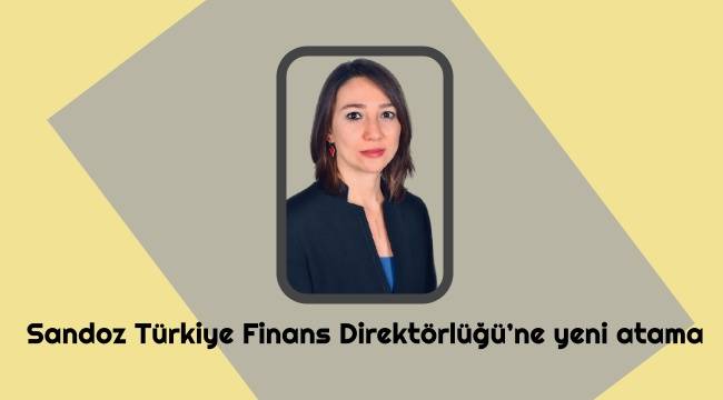 Sandoz Türkiye Finans Direktörlüğü'ne yeni atama