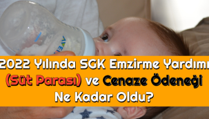 2022 Yılında SGK Emzirme Yardımı (Süt Parası) ve Cenaze Ödeneği Ne Kadar Oldu?