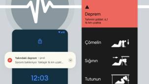 Google, cep telefonları için Deprem Uyarı Sistemi geliştirdi!