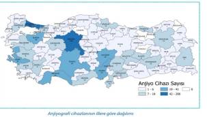 Hangi ilde kaç 'Anjiyo ve Tomografi' cihazı var?