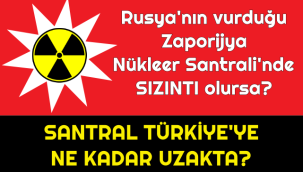 Rusya'nın vurduğu Zaporijya Nükleer Santrali'nde SIZINTI olursa?
