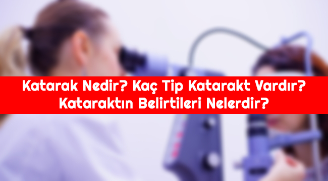 Türk bilim insanı katarakt tedavisinde kullanılacak yeni yöntem geliştirdi!