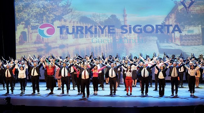 Türkiye Sigorta'dan Anadolu Ateşi iş birliğiyle 'Biz Türkiyeyiz' Performansı!