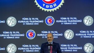 Bakan Bilgin 'Türk-İş'in