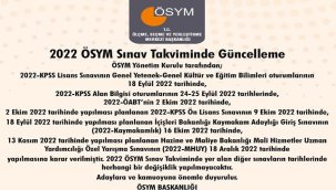 KPSS yeni sınav tarihi açıklandı!