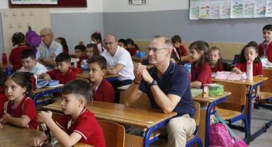 Allianz Grubu CEO'su Oliver Bäte ve Allianz Türkiye CEO'su Tolga Gürkan - UNICEF ile…