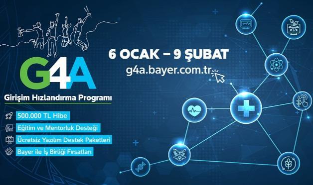 Girişimciler için Bayer G4A Programı'nın 2025 dönemi başlıyor