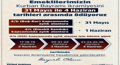 Bayram İkramiyeleri Ödeme Tarihleri belli oldu!